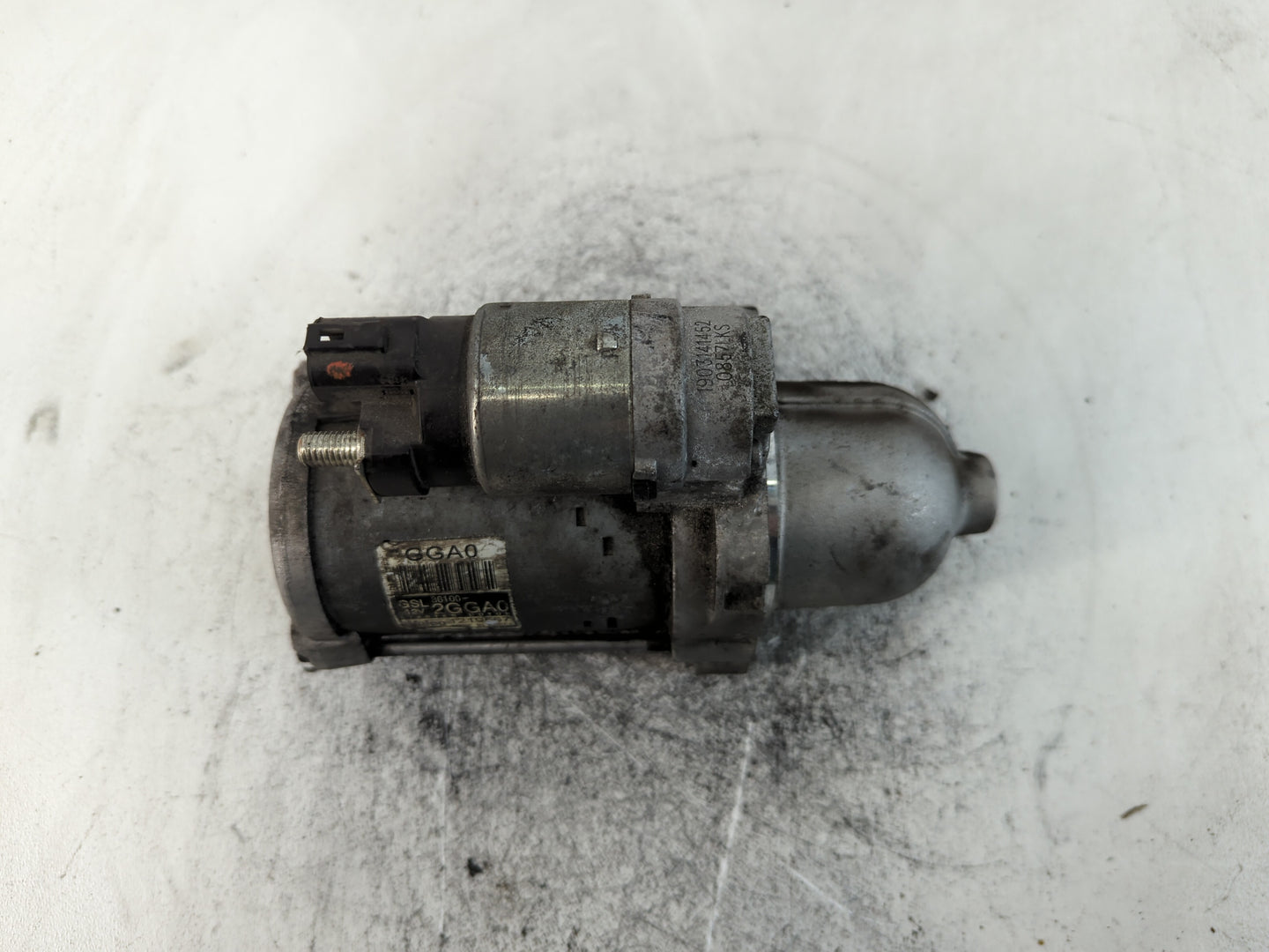 2019-2020 Hyundai Santa Fe Car Starter Motor Solenoid OEM P/N:1219567 36100-2GGA0 Fits Fits 2019 2020 OEM Used Auto Parts - 