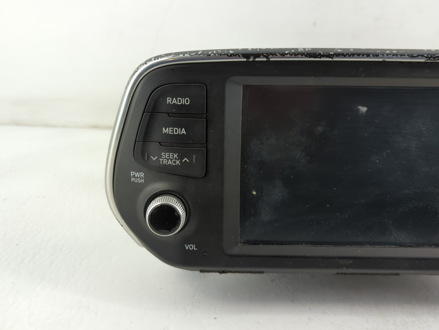 2019-2020 Hyundai Santa Fe Radio AM FM Cd Player Receiver Replacement P/N:96160S2000VCS Fits Fits 2019 2020 OEM Used Auto Pa