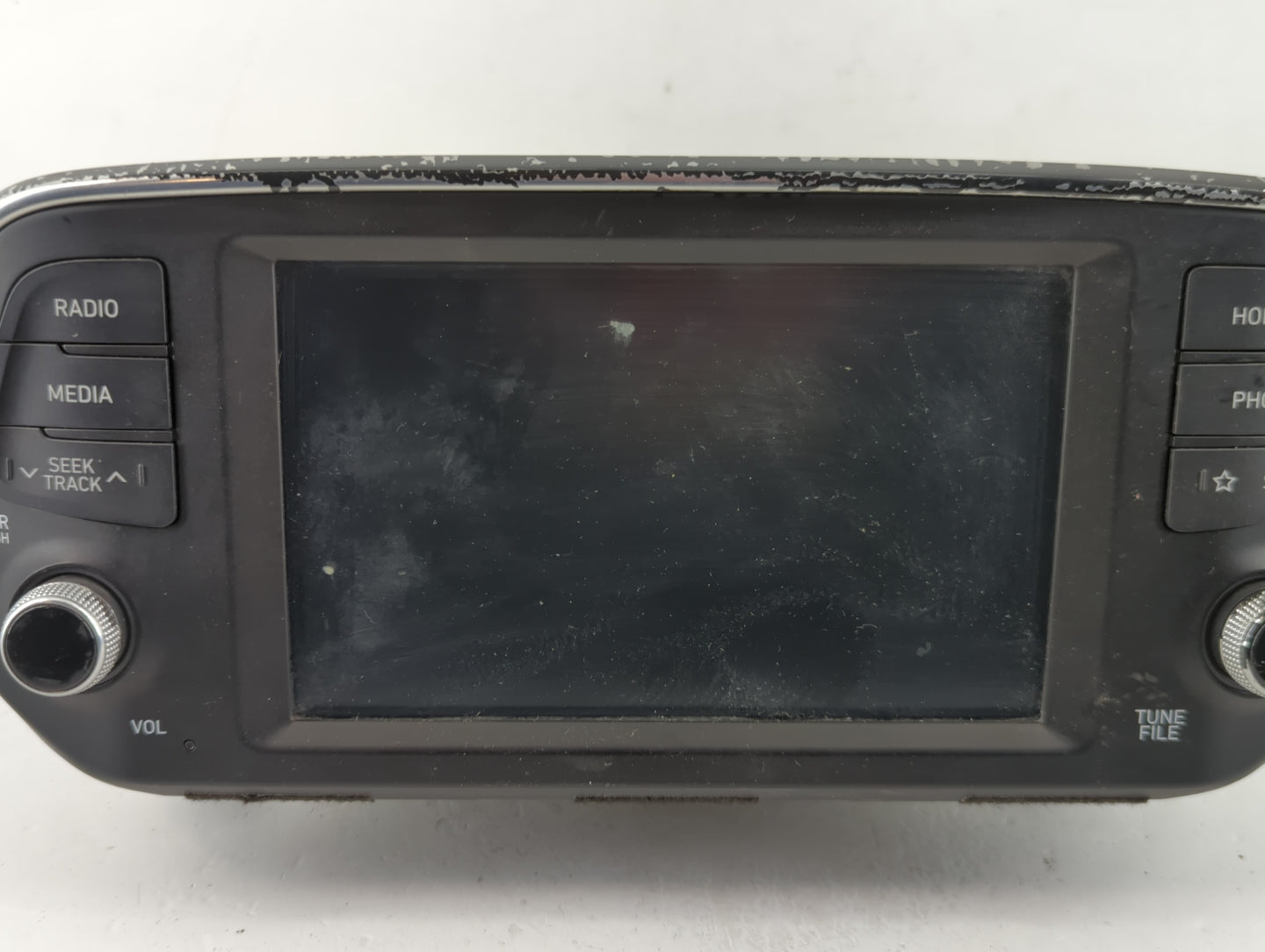 2019-2020 Hyundai Santa Fe Radio AM FM Cd Player Receiver Replacement P/N:96160S2000VCS Fits Fits 2019 2020 OEM Used Auto Pa