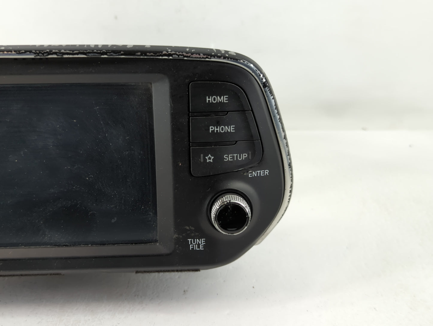 2019-2020 Hyundai Santa Fe Radio AM FM Cd Player Receiver Replacement P/N:96160S2000VCS Fits Fits 2019 2020 OEM Used Auto Pa