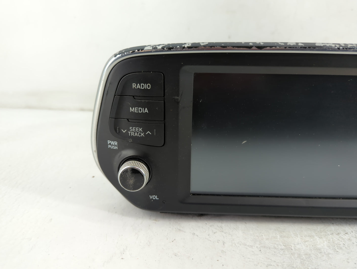 2019-2020 Hyundai Santa Fe Radio AM FM Cd Player Receiver Replacement P/N:96160-S2300VCS Fits Fits 2019 2020 OEM Used Auto P