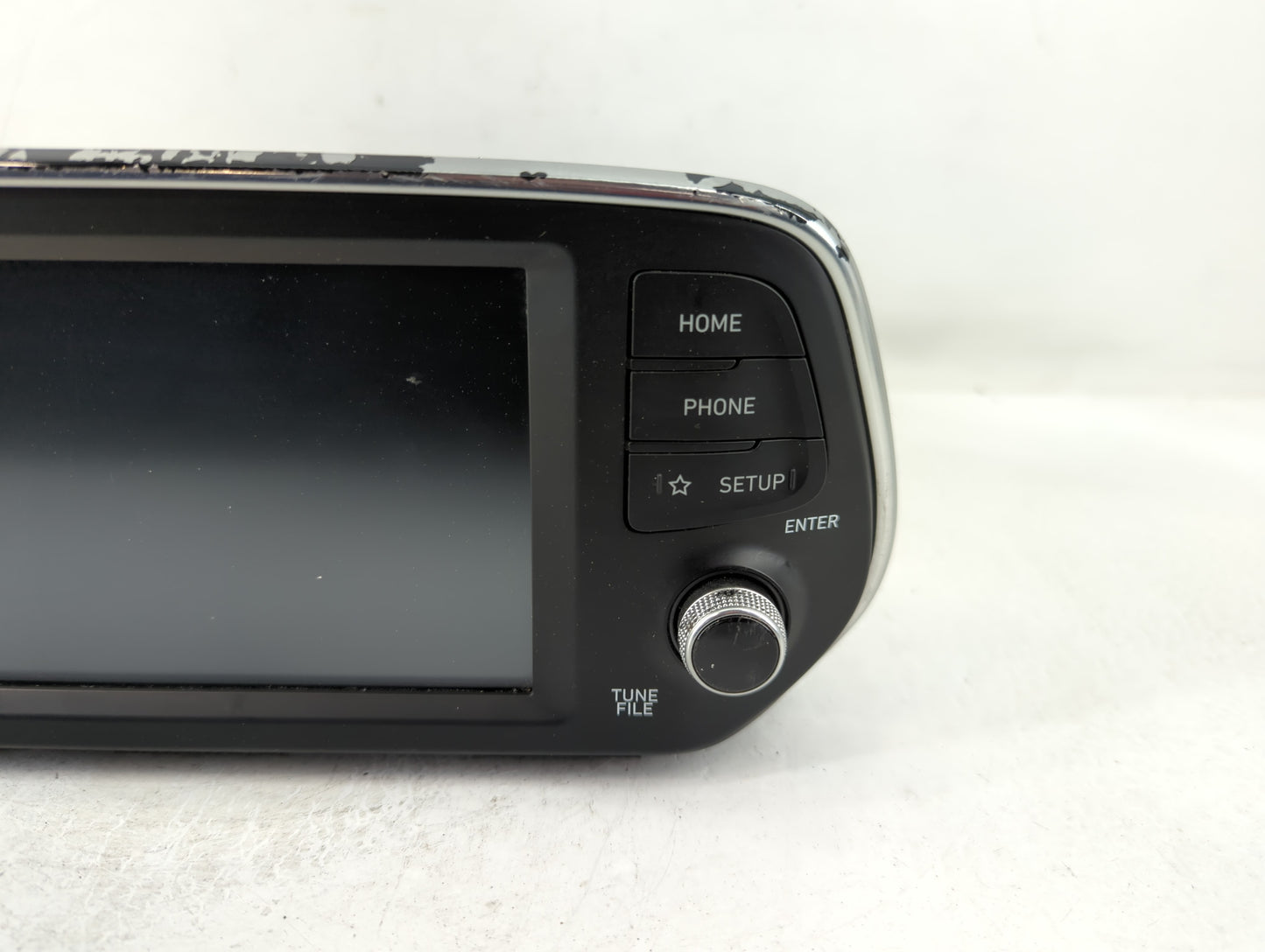 2019-2020 Hyundai Santa Fe Radio AM FM Cd Player Receiver Replacement P/N:96160-S2300VCS Fits Fits 2019 2020 OEM Used Auto P