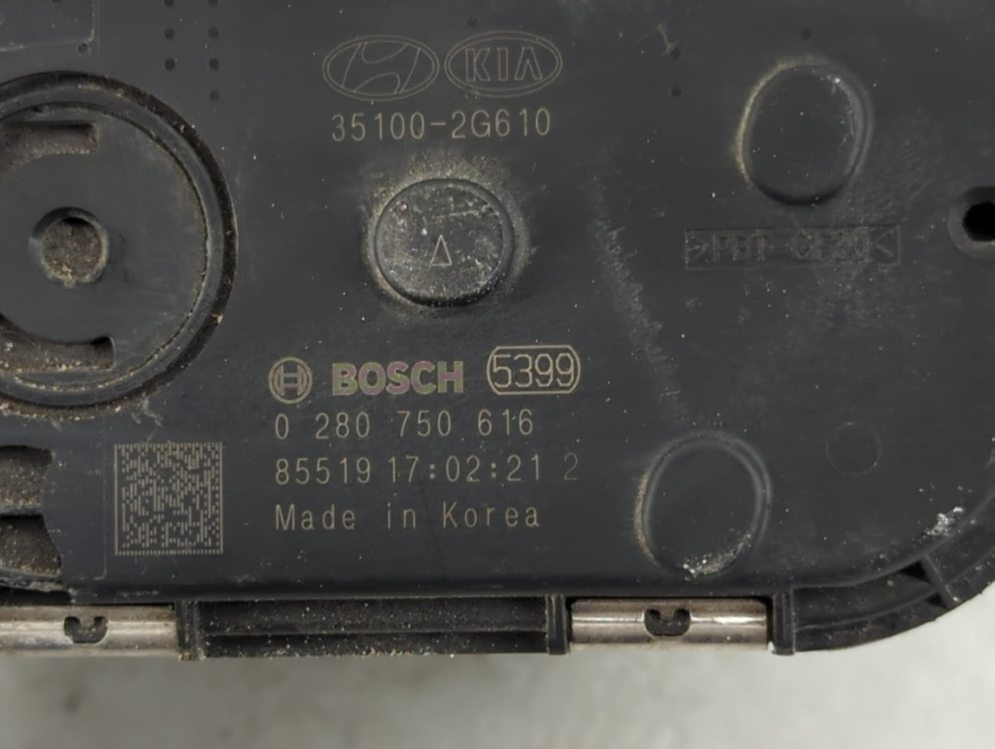 2019-2020 Hyundai Santa Fe Throttle Body P/N:0 280 750 616 35100-2G610 Fits Fits 2015 2016 2017 2018 2019 2020 2021 OEM Used