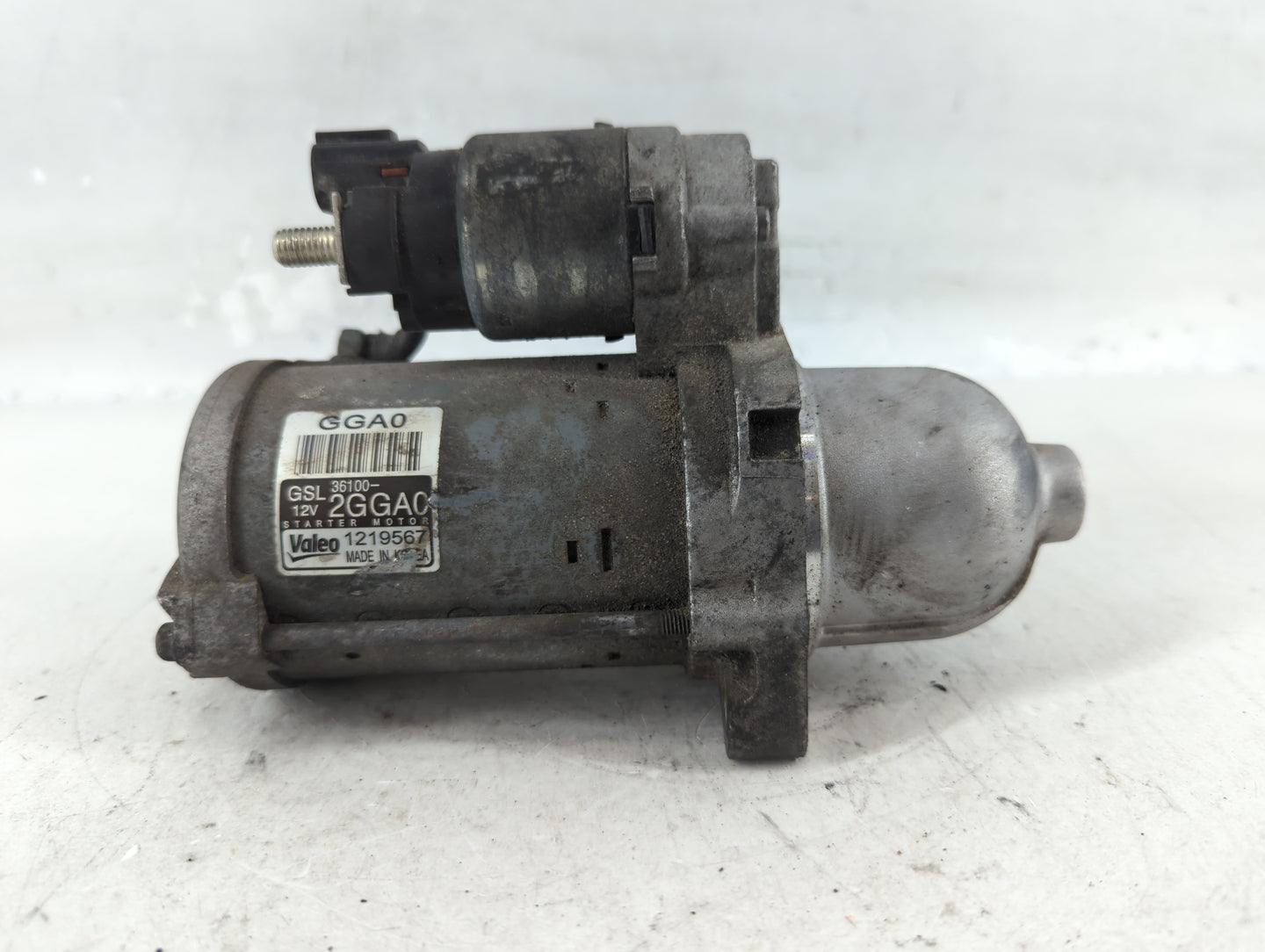 2019-2020 Hyundai Santa Fe Car Starter Motor Solenoid OEM P/N:1219567 36100-2GGA0 Fits Fits 2019 2020 OEM Used Auto Parts - 