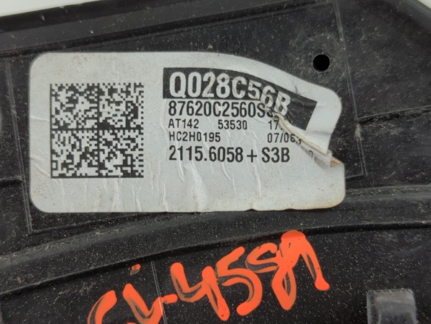 2018-2019 Hyundai Sonata Side Mirror Replacement Passenger Right View Door Mirror P/N:Q028C56B Fits Fits 2018 2019 OEM Used 