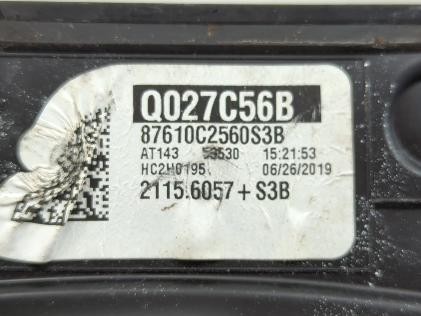 2018-2019 Hyundai Sonata Side Mirror Replacement Driver Left View Door Mirror P/N:87610C2560S3B Fits Fits 2018 2019 OEM Used