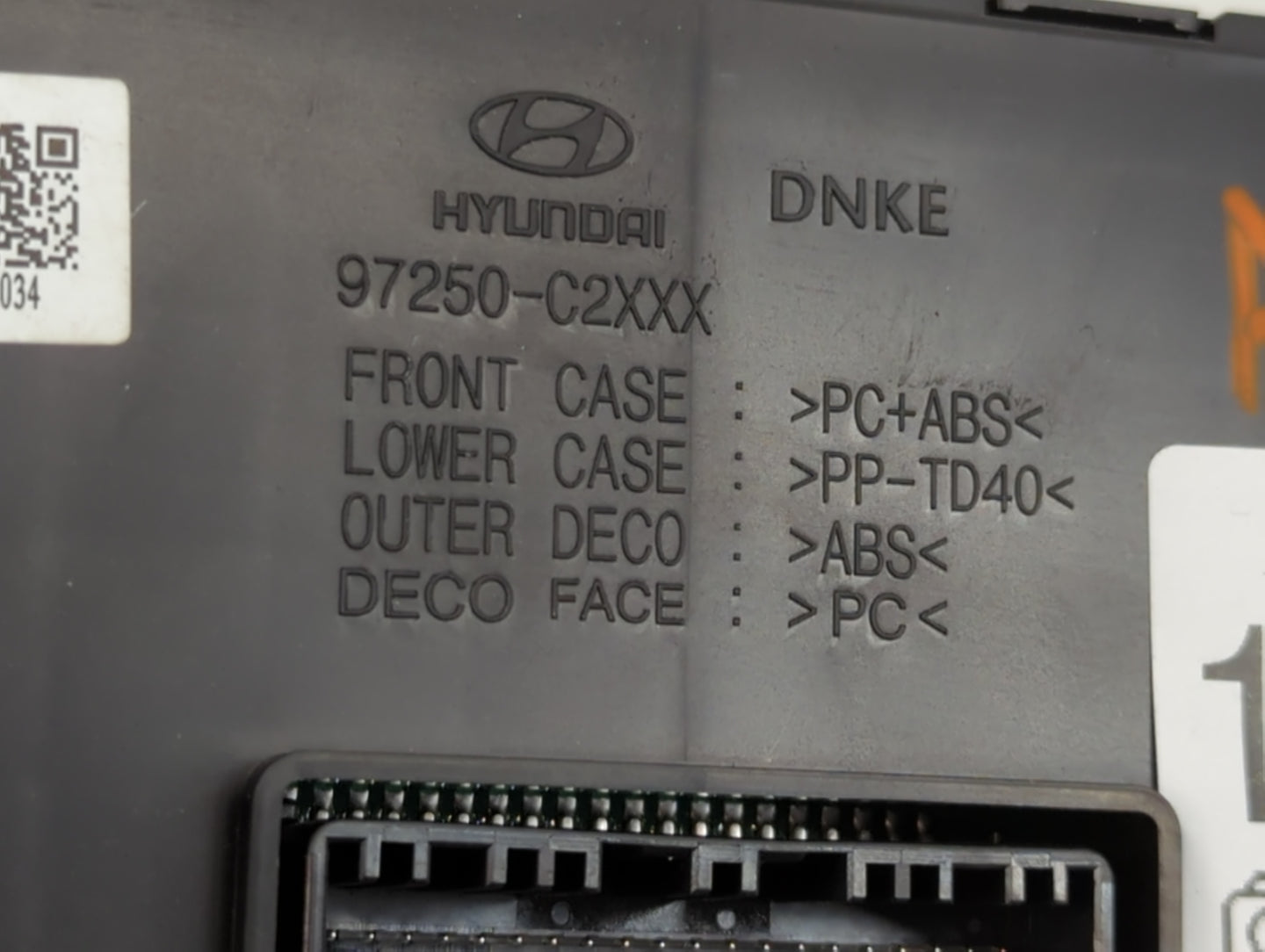 2018-2019 Hyundai Sonata Climate Control Module Temperature AC/Heater Replacement P/N:97250-C2XXX Fits Fits 2018 2019 OEM Us