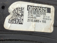 2018-2019 Hyundai Sonata Side Mirror Replacement Driver Left View Door Mirror P/N:87610C260Y8S Fits Fits 2018 2019 OEM Used 