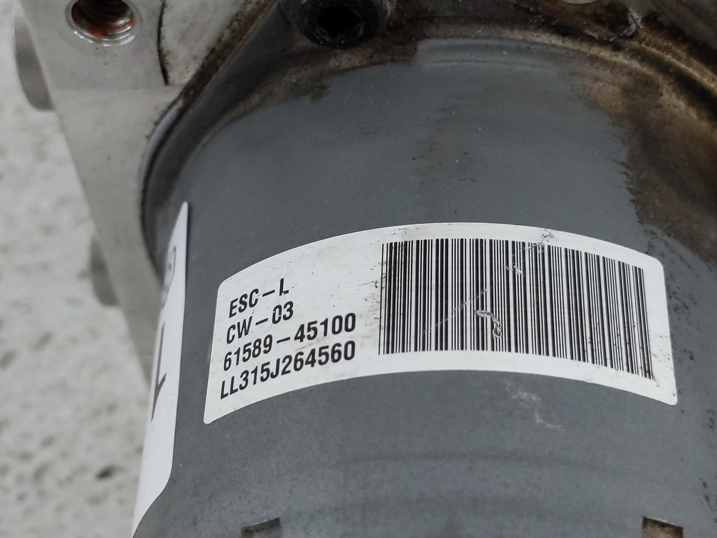2018-2019 Hyundai Sonata ABS Pump Control Module Replacement P/N:61589-45100 58920-C2210 Fits Fits 2018 2019 OEM Used Auto P