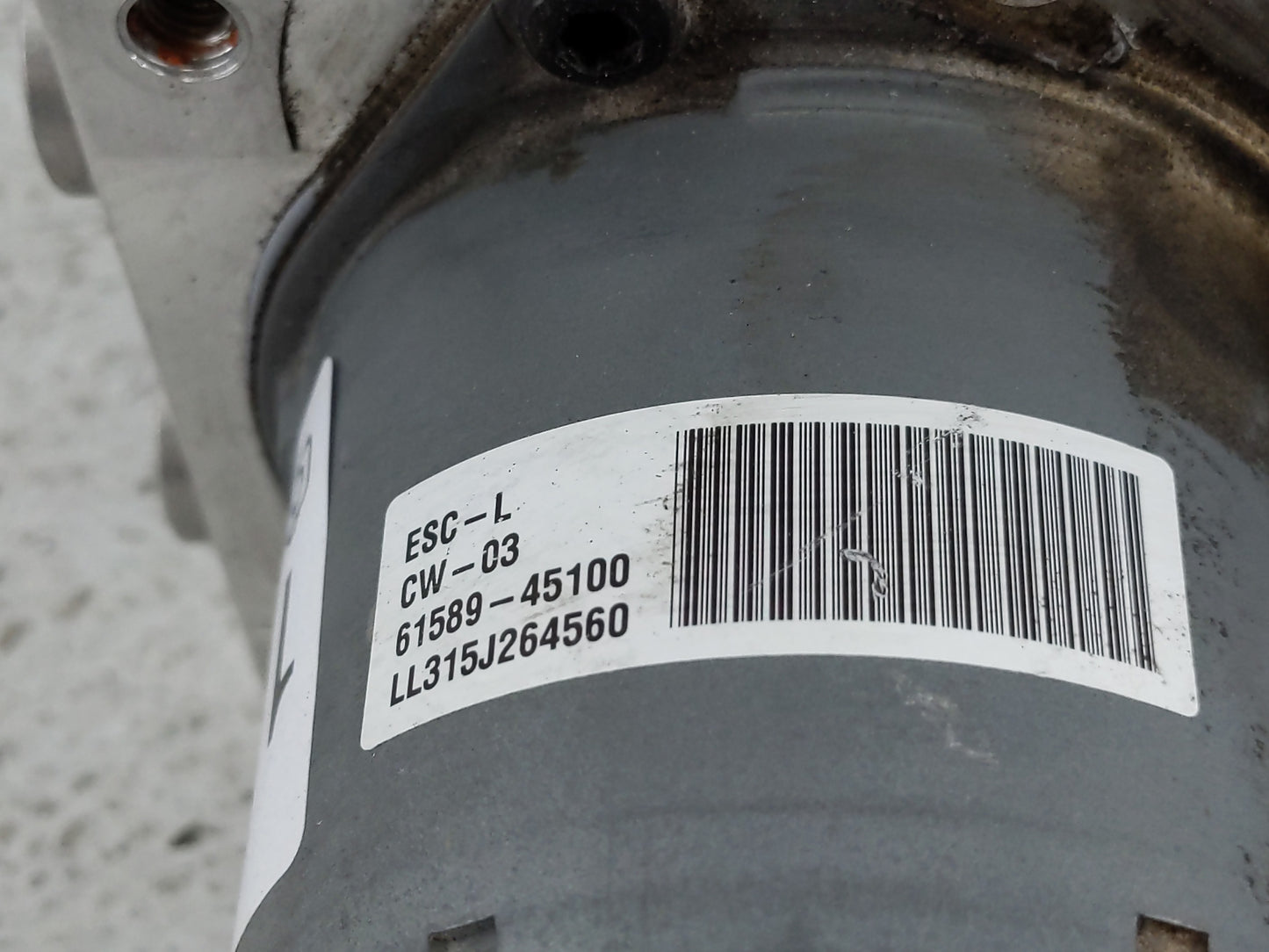 2018-2019 Hyundai Sonata ABS Pump Control Module Replacement P/N:61589-45100 58920-C2210 Fits Fits 2018 2019 OEM Used Auto P