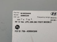 2018-2019 Hyundai Sonata Radio AM FM Cd Player Receiver Replacement P/N:96160C2UA04X Fits Fits 2018 2019 OEM Used Auto Parts