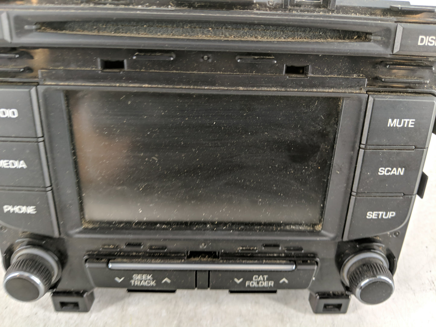 2015-2017 Hyundai Sonata Radio AM FM Cd Player Receiver Replacement P/N:96180-C20004X Fits Fits 2015 2016 2017 OEM Used Auto