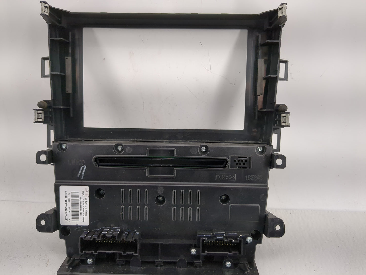 2019 Hyundai Sonata Radio AM FM Cd Player Receiver Replacement P/N:LS7T-18E245-CGB 94510-C2AB0 Fits OEM Used Auto Parts - Oe