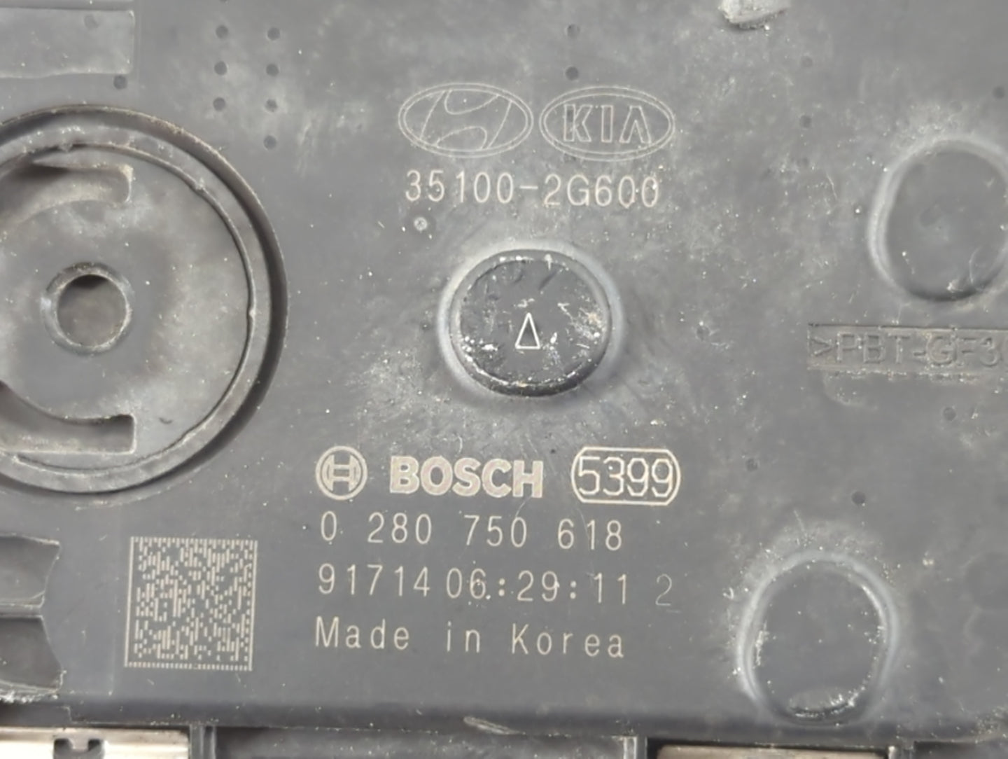 2015-2019 Hyundai Sonata Throttle Body P/N:0 280 750 618 Fits Fits 2015 2016 2017 2018 2019 2020 2021 OEM Used Auto Parts - 