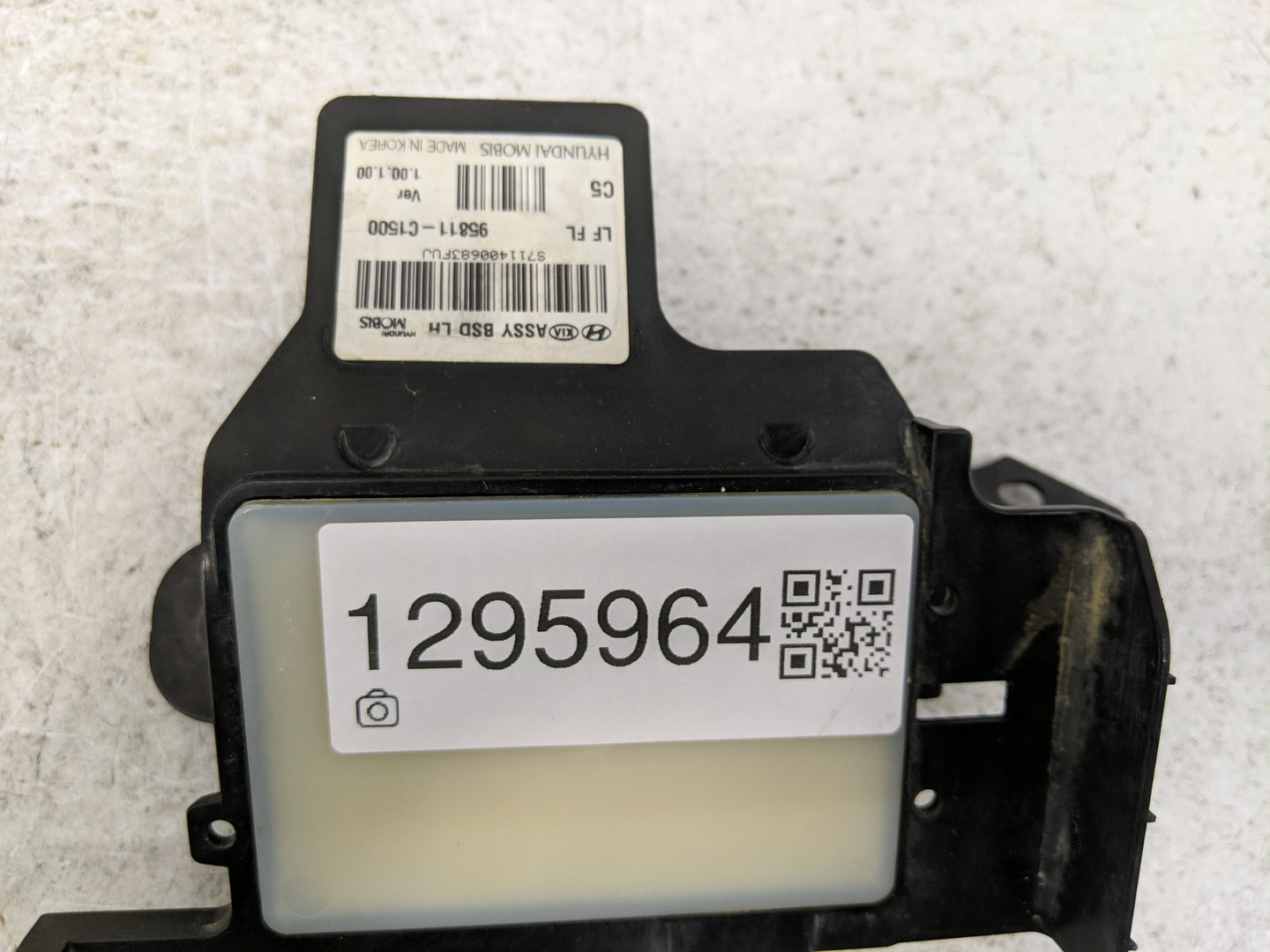 2019 Hyundai Sonata BLIND SPOT RADAR SENSOR MODULE - Oemusedautoparts1.com
