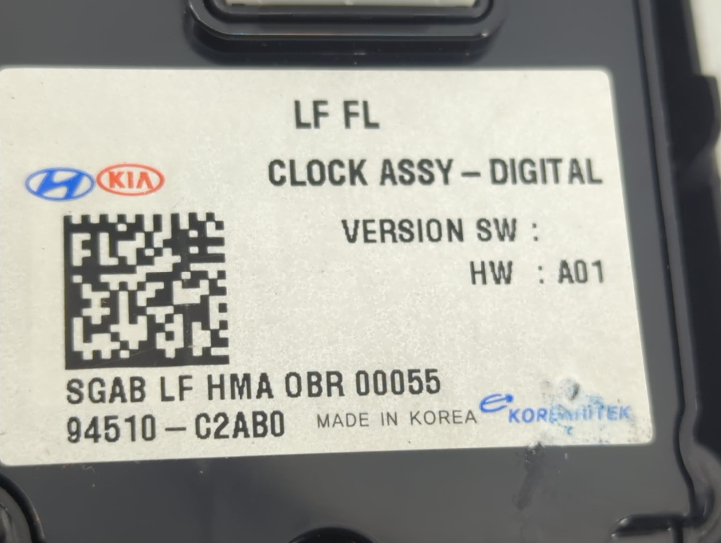 2018-2019 Hyundai Sonata Climate Control Module Temperature AC/Heater Replacement P/N:94510-C2AB0 Fits Fits 2018 2019 OEM Us