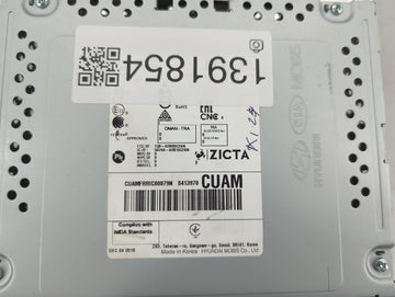 2018-2019 Hyundai Sonata Radio AM FM Cd Player Receiver Replacement P/N:96160C2UA04X Fits Fits 2018 2019 OEM Used Auto Parts