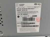 2018-2019 Hyundai Sonata Radio AM FM Cd Player Receiver Replacement P/N:96160C2UB04X Fits Fits 2018 2019 OEM Used Auto Parts