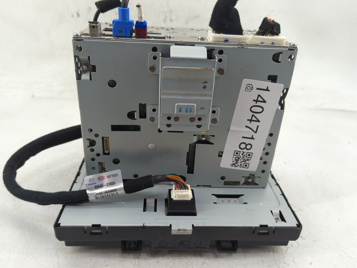 2018-2019 Hyundai Sonata Radio AM FM Cd Player Receiver Replacement P/N:96160C2UA04X Fits Fits 2018 2019 OEM Used Auto Parts