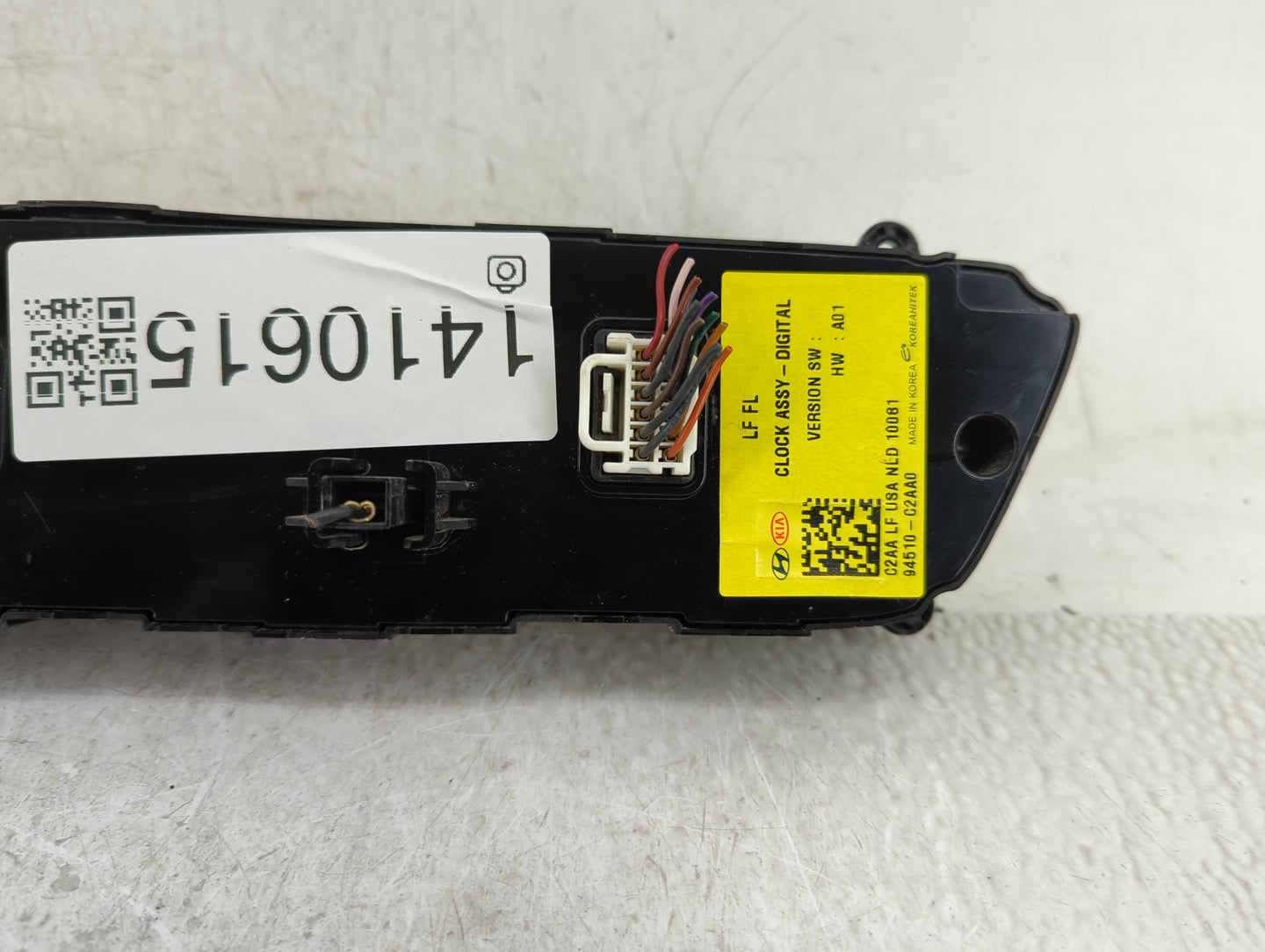 2019 Hyundai Sonata Radio AM FM Cd Player Receiver Replacement P/N:94510-C2AA0 Fits OEM Used Auto Parts - Oemusedautoparts1.