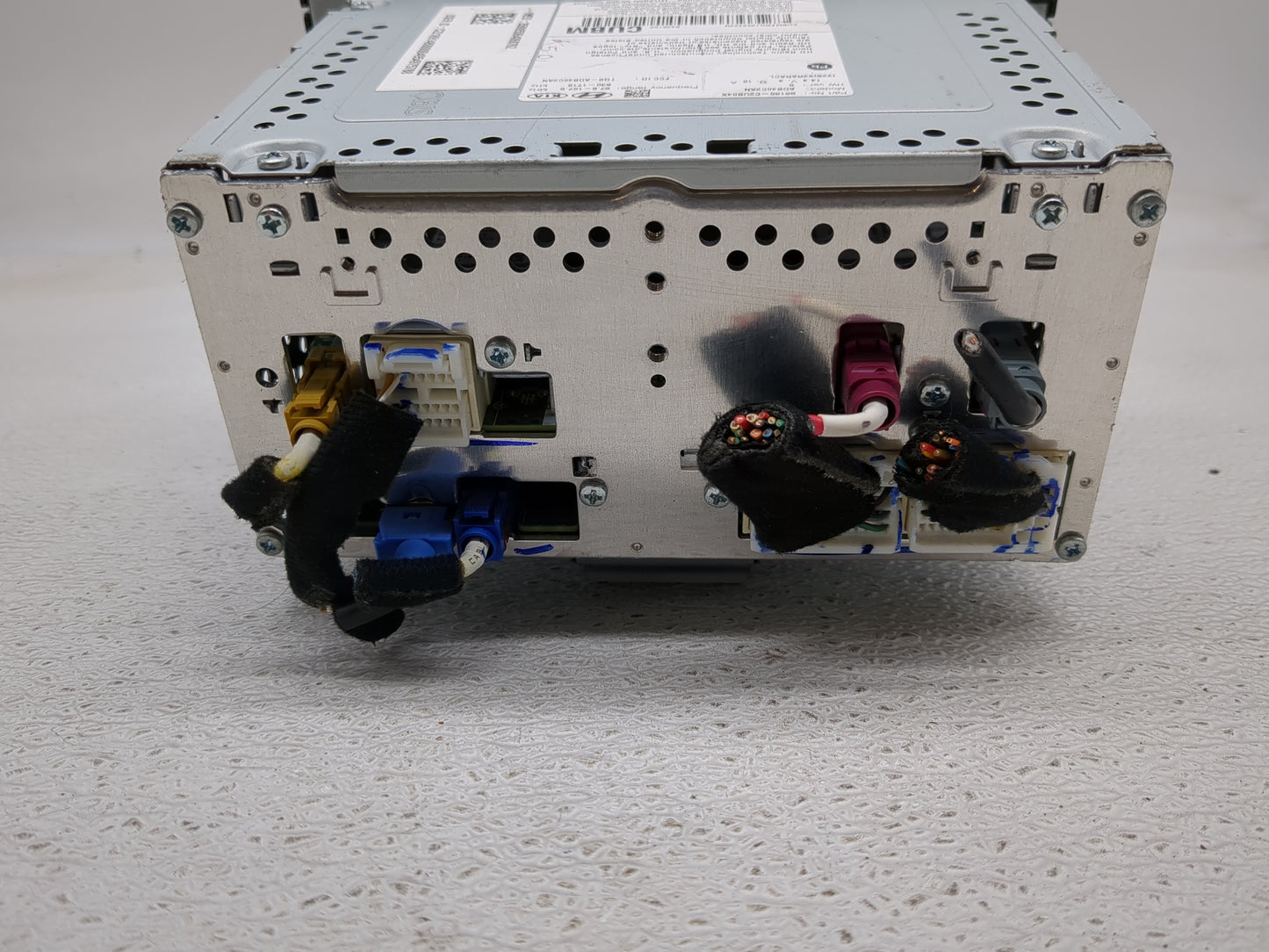 2019 Hyundai Sonata Radio AM FM Cd Player Receiver Replacement P/N:96160-C2UB04X Fits OEM Used Auto Parts - Oemusedautoparts