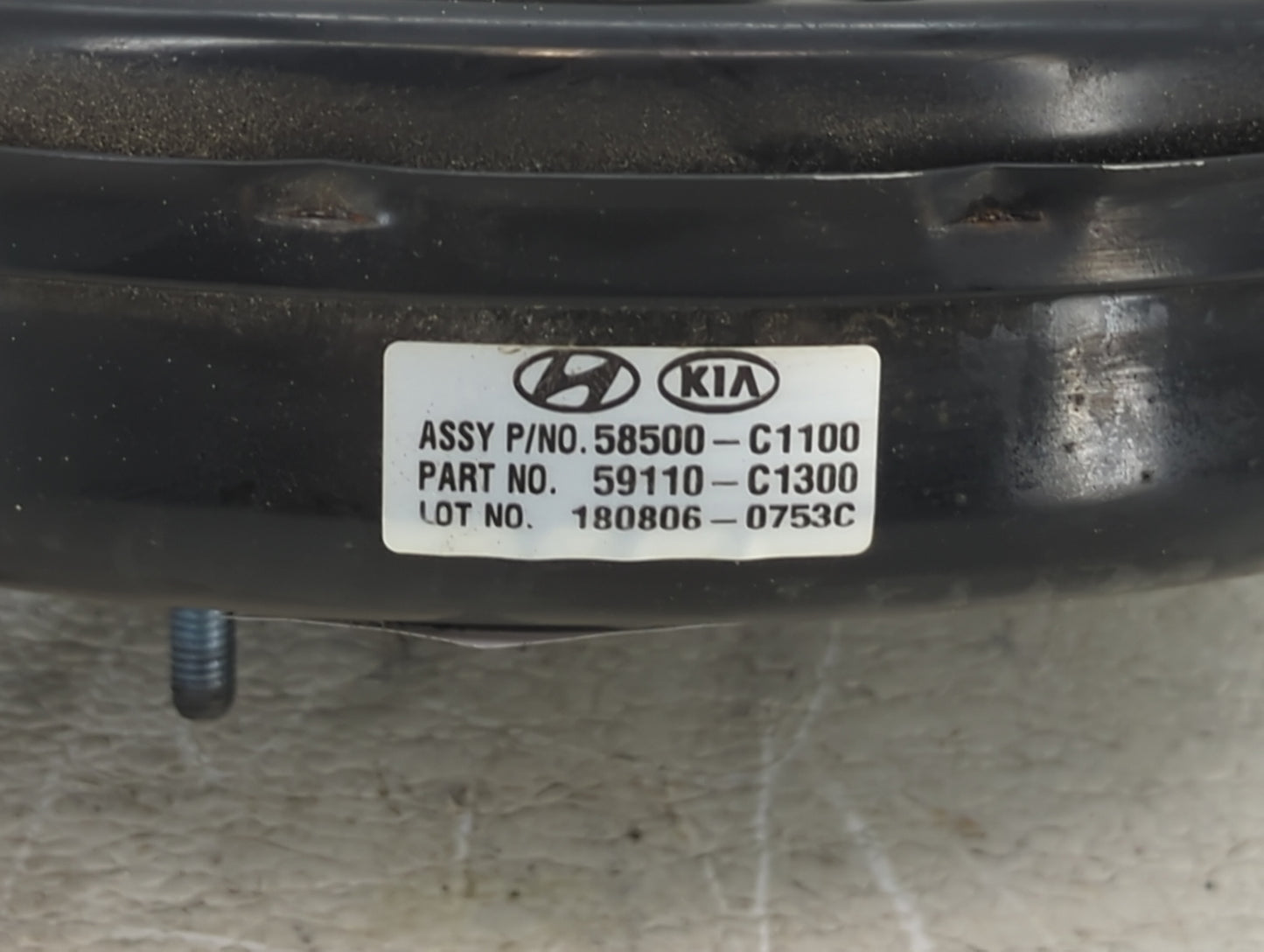 2015-2019 Hyundai Sonata Power Brake Booster Oem 1422928 - Oemusedautoparts1.com