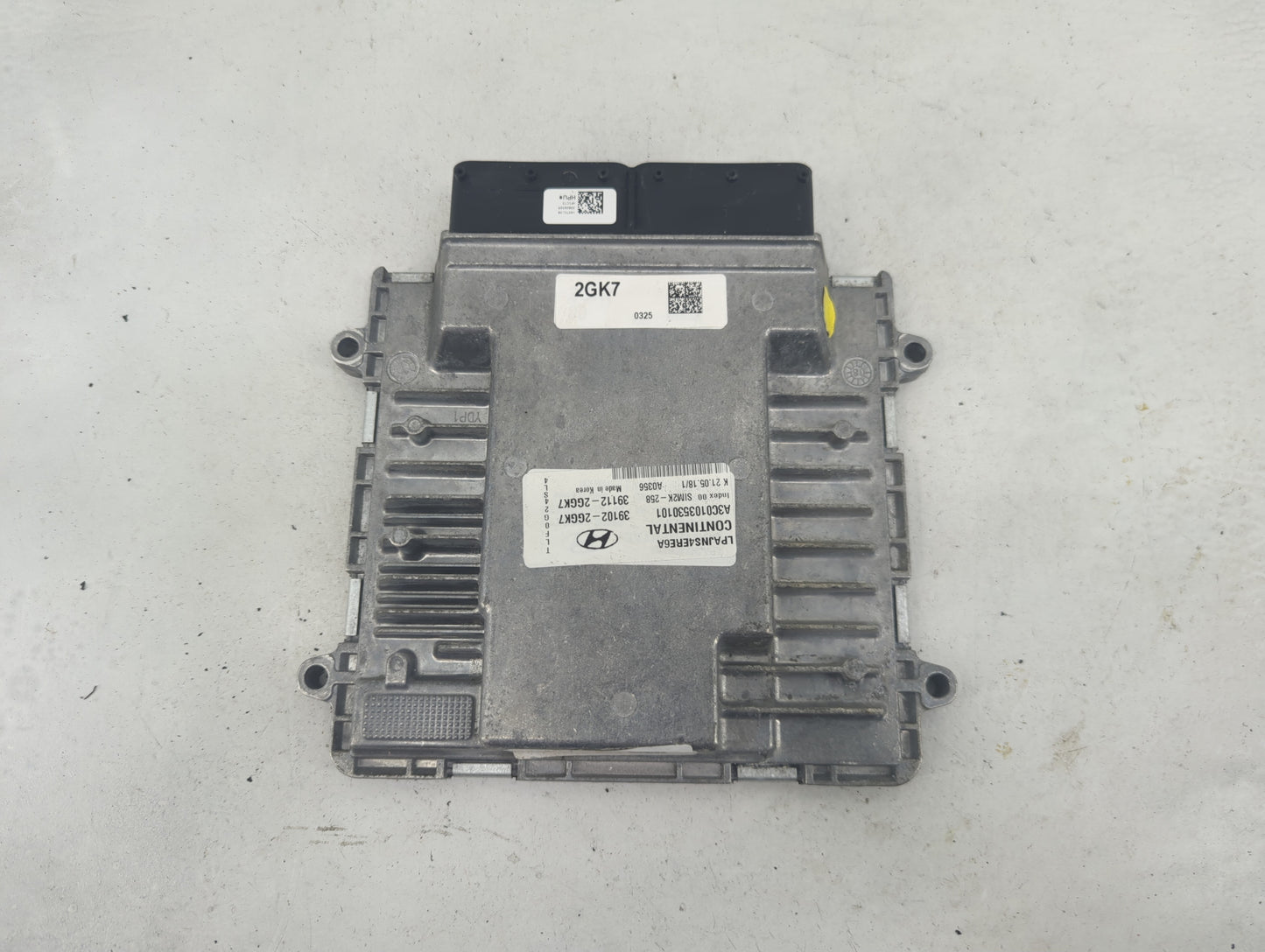 2018-2019 Hyundai Sonata PCM Engine Control Computer ECU ECM PCU OEM P/N:39102-2GGK7 39112-2GGK7 Fits Fits 2018 2019 OEM Use