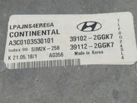 2018-2019 Hyundai Sonata PCM Engine Control Computer ECU ECM PCU OEM P/N:39102-2GGK7 39112-2GGK7 Fits Fits 2018 2019 OEM Use