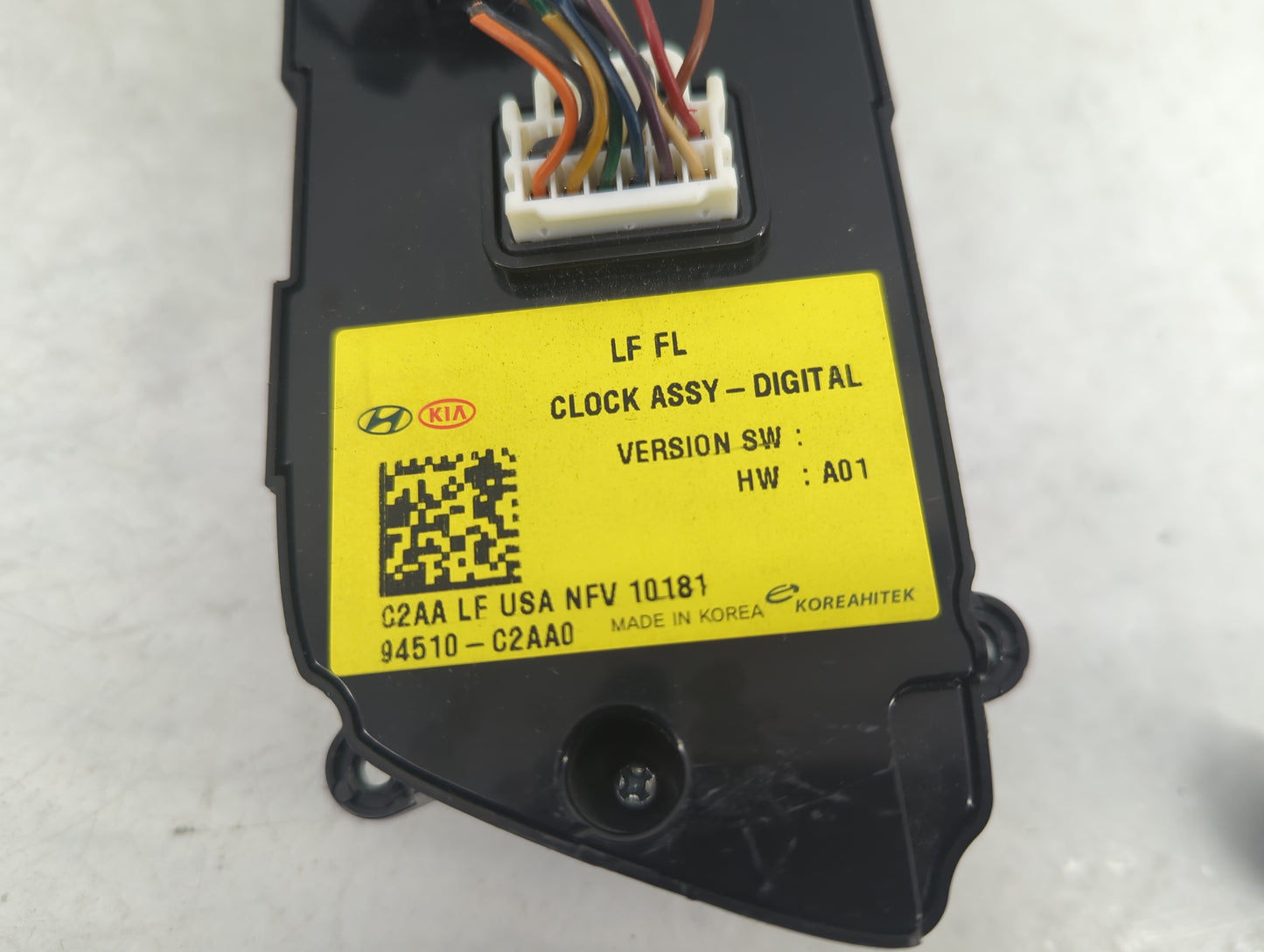 2019 Hyundai Sonata Radio AM FM Cd Player Receiver Replacement P/N:94510-C2AA0 Fits OEM Used Auto Parts - Oemusedautoparts1.