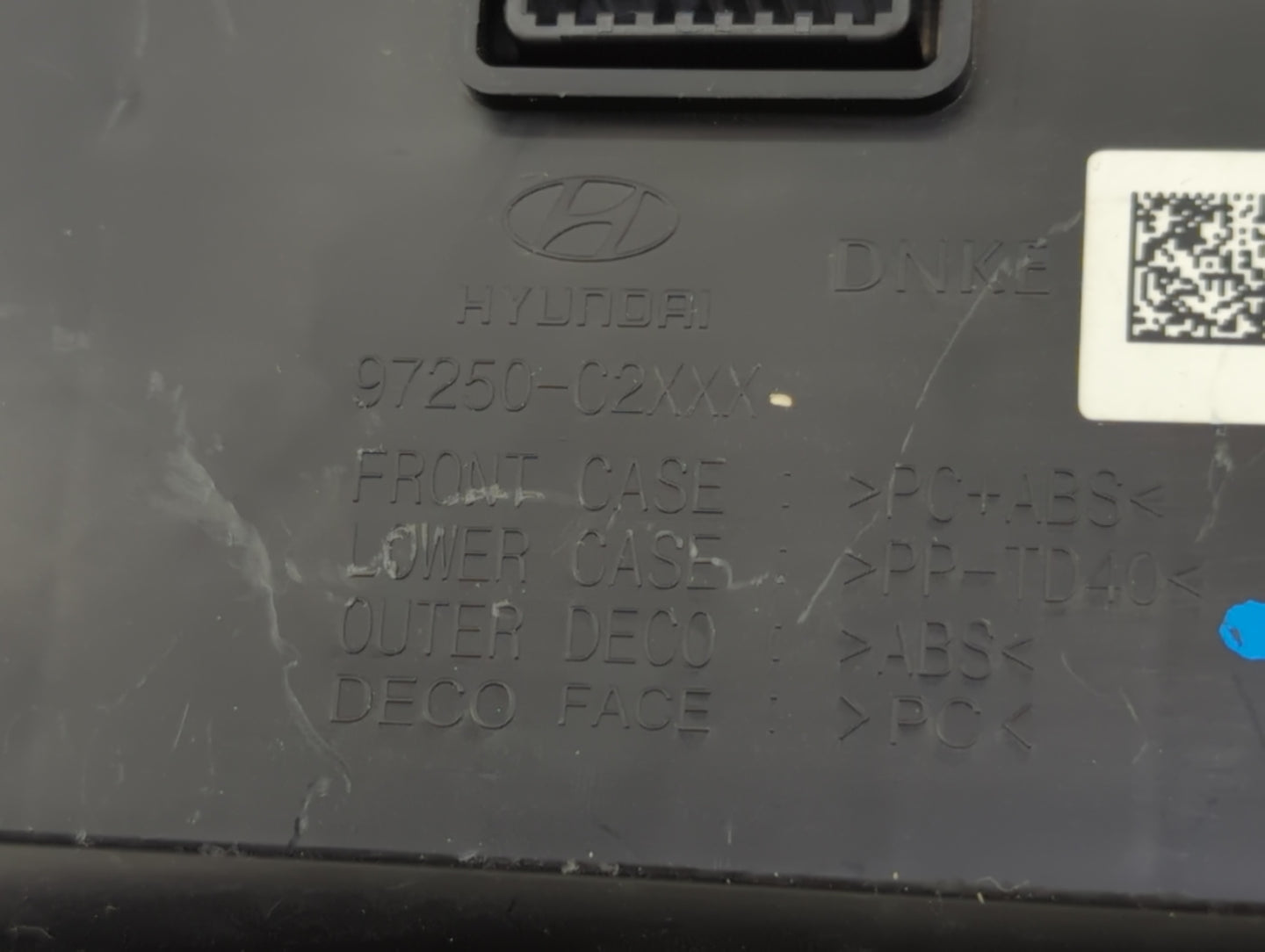 2018-2019 Hyundai Sonata Climate Control Module Temperature AC/Heater Replacement P/N:97250-C2XXX Fits Fits 2018 2019 OEM Us
