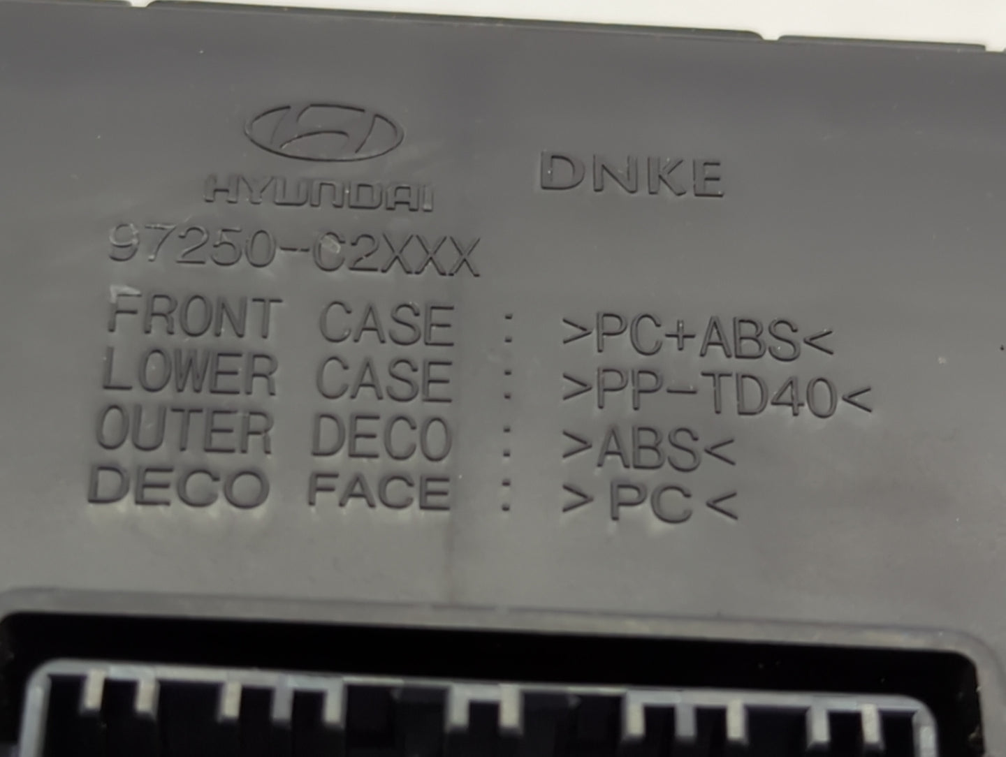 2018-2019 Hyundai Sonata Climate Control Module Temperature AC/Heater Replacement P/N:97250-C2BC0ZL5 Fits Fits 2018 2019 OEM