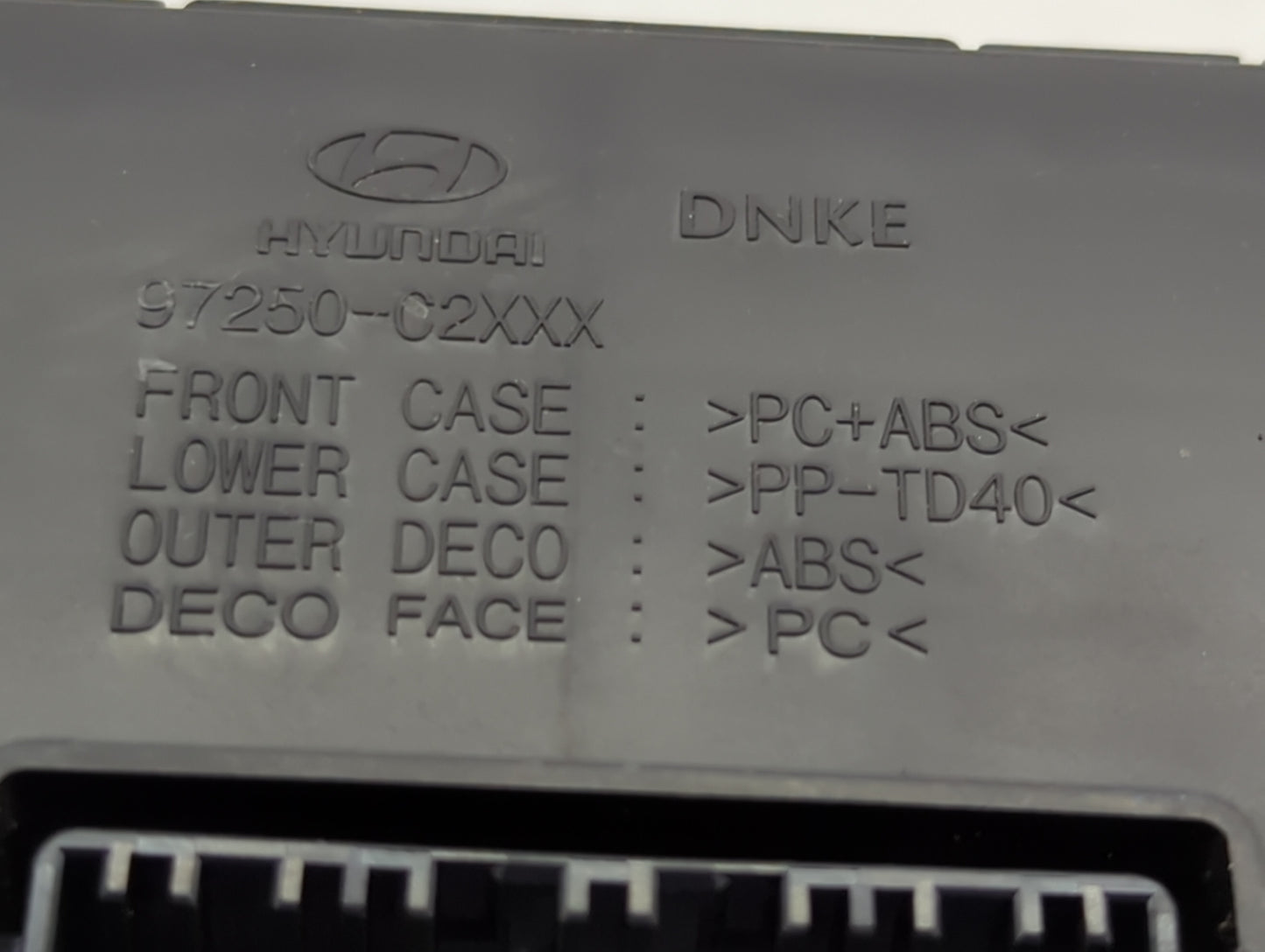 2018-2019 Hyundai Sonata Climate Control Module Temperature AC/Heater Replacement P/N:97250-C2BC0ZL5 Fits Fits 2018 2019 OEM