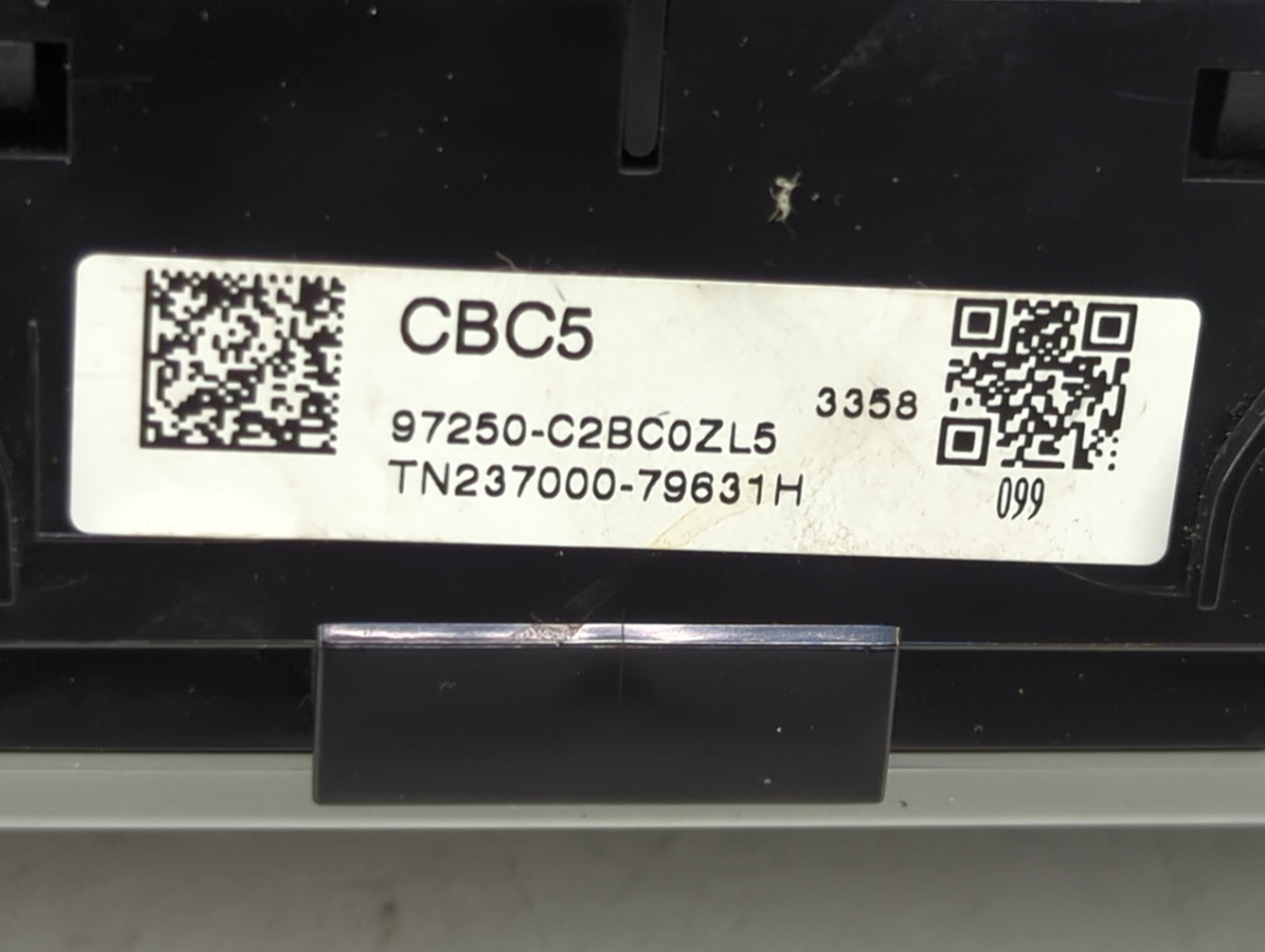 2018-2019 Hyundai Sonata Climate Control Module Temperature AC/Heater Replacement P/N:97250-C2BC0ZL5 Fits Fits 2018 2019 OEM