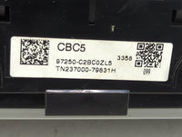 2018-2019 Hyundai Sonata Climate Control Module Temperature AC/Heater Replacement P/N:97250-C2BC0ZL5 Fits Fits 2018 2019 OEM