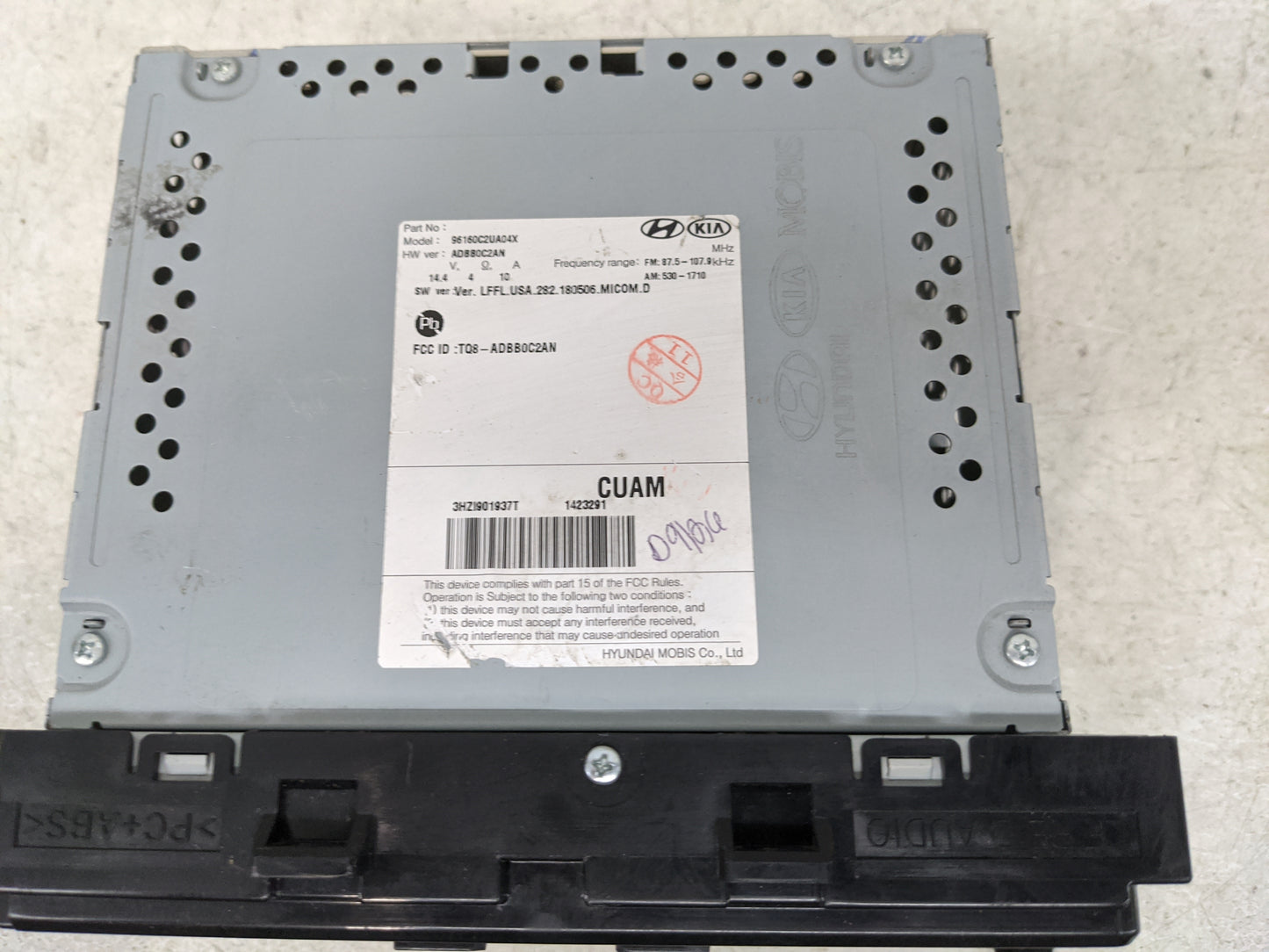 2019 Hyundai Sonata Information Display Screen 1467978 - Oemusedautoparts1.com