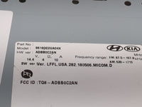 2019 Hyundai Sonata Information Radio Display Screen 1468390 - Oemusedautoparts1.com