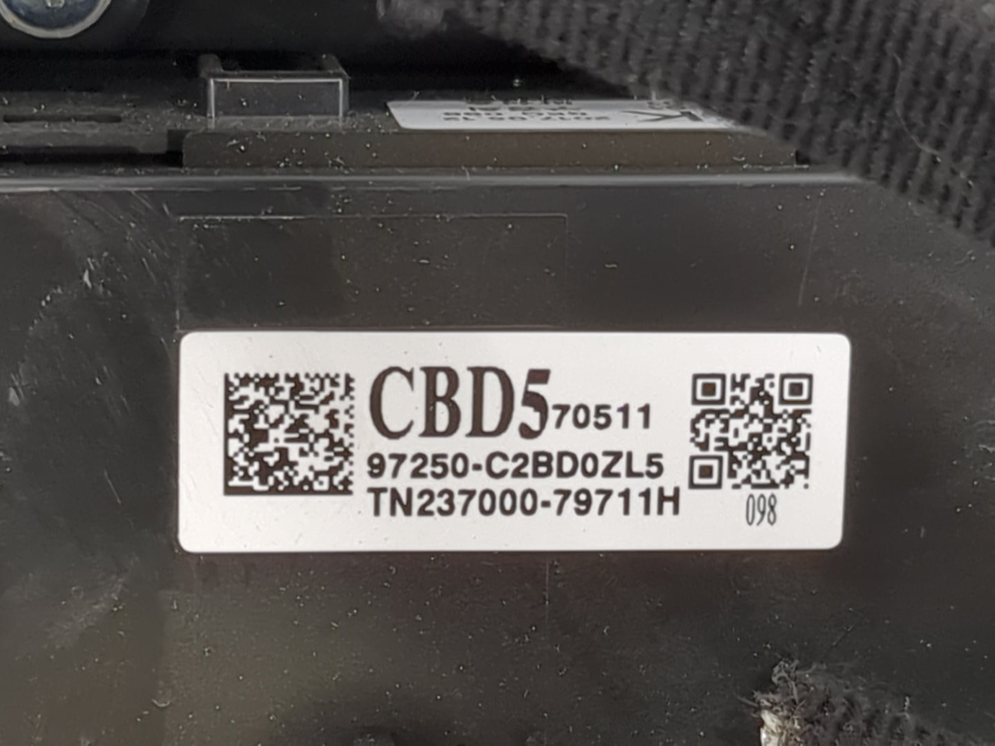 2018-2019 Hyundai Sonata Climate Control Module Temperature AC/Heater Replacement P/N:97250-C2BD0ZL5 TN237000-79711H Fits OE