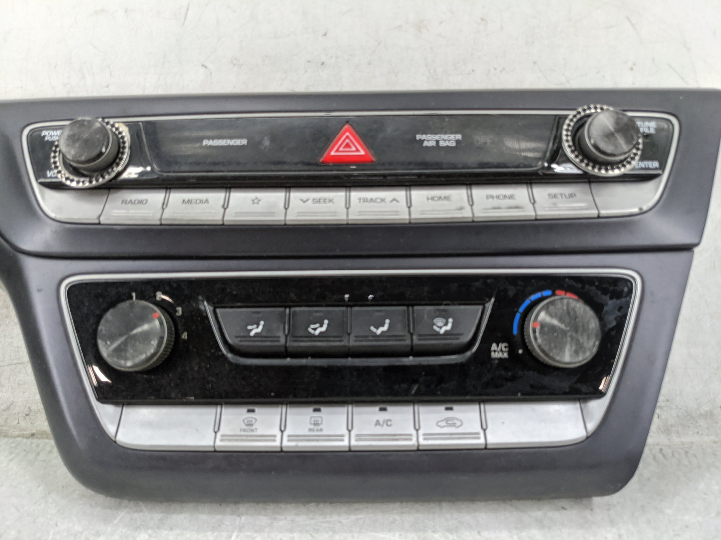 2018-2019 Hyundai Sonata Climate Control Module Temperature AC/Heater Replacement P/N:97250-C2XXX 94510-C2AB0 Fits Fits 2018