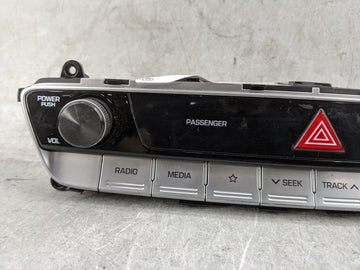 2018-2019 Hyundai Sonata Climate Control Module Temperature AC/Heater Replacement P/N:94510-C1AG0 Fits Fits 2018 2019 OEM Used Auto Parts