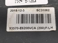 2015-2019 Hyundai Sonata Master Power Window Switch Replacement Driver Side Left P/N:93570-E6200VCA Fits OEM Used Auto Parts