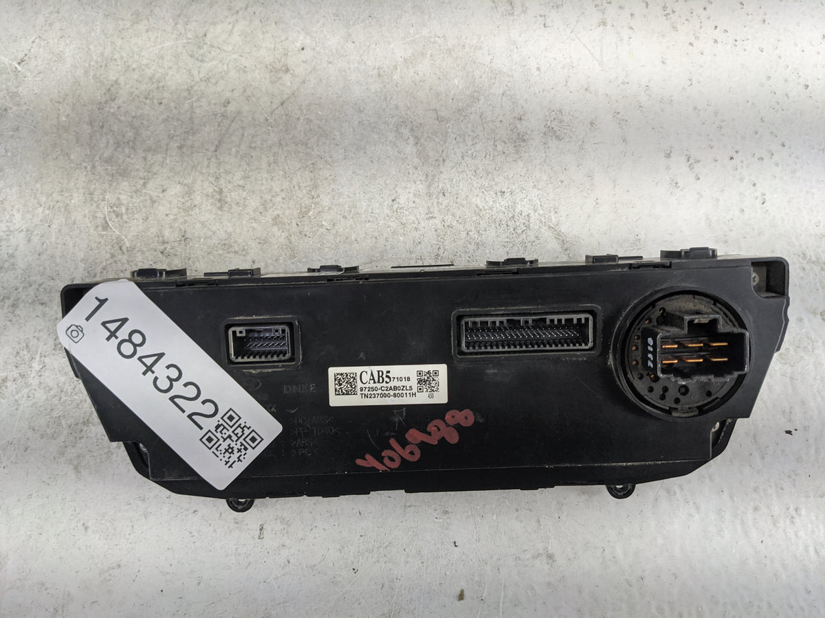 2018-2019 Hyundai Sonata Climate Control Module Temperature AC/Heater Replacement P/N:97250-C2AB0ZL5 TN237000-80011H Fits OE