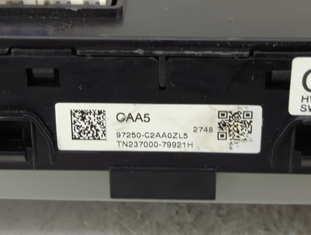 2018-2019 Hyundai Sonata Climate Control Module Temperature AC/Heater Replacement P/N:97250-C2AA0ZL5 TN237000-79921H Fits OE