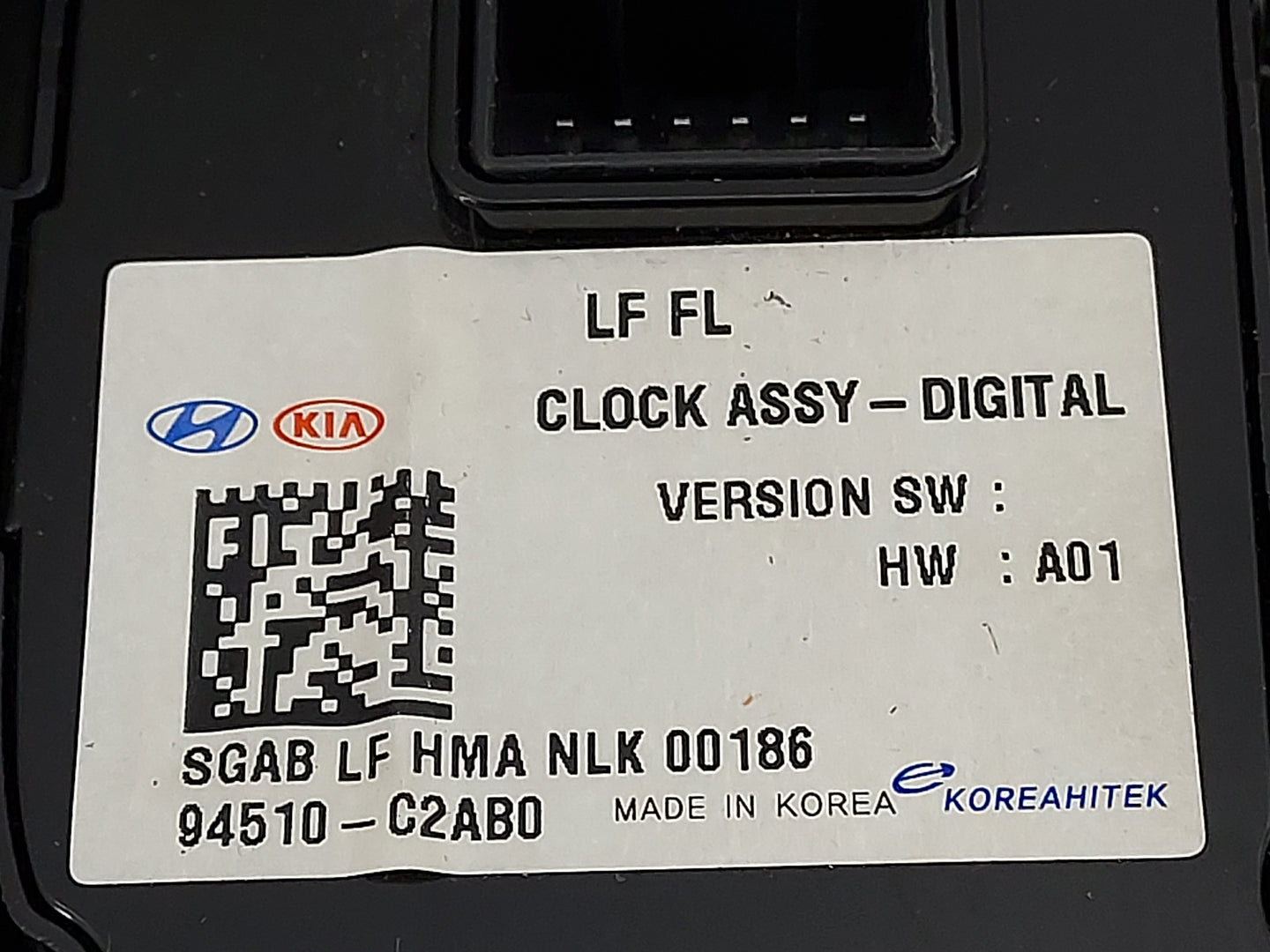 2018-2019 Hyundai Sonata Climate Control Module Temperature AC/Heater Replacement P/N:94510-C2AB0 Fits Fits 2018 2019 OEM Us