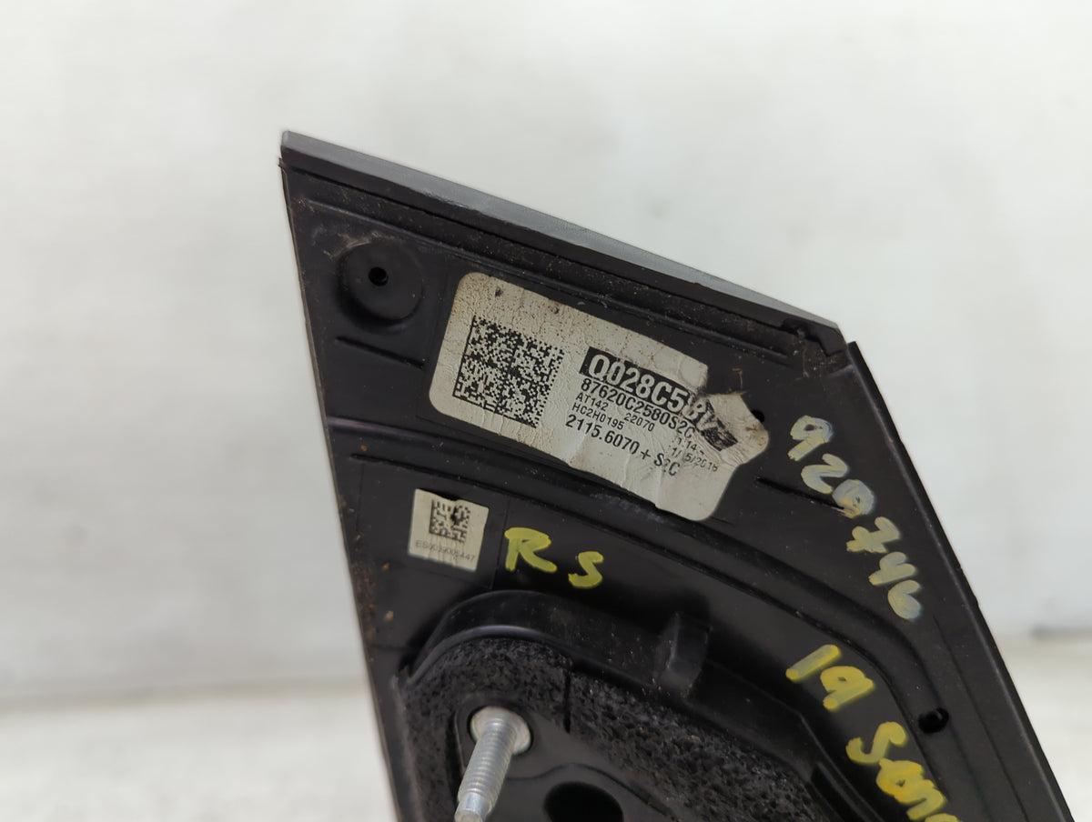 2018-2019 Hyundai Sonata Passenger Side View Mirror - Right Door Mirror OEM Used - Oemusedautoparts1.com