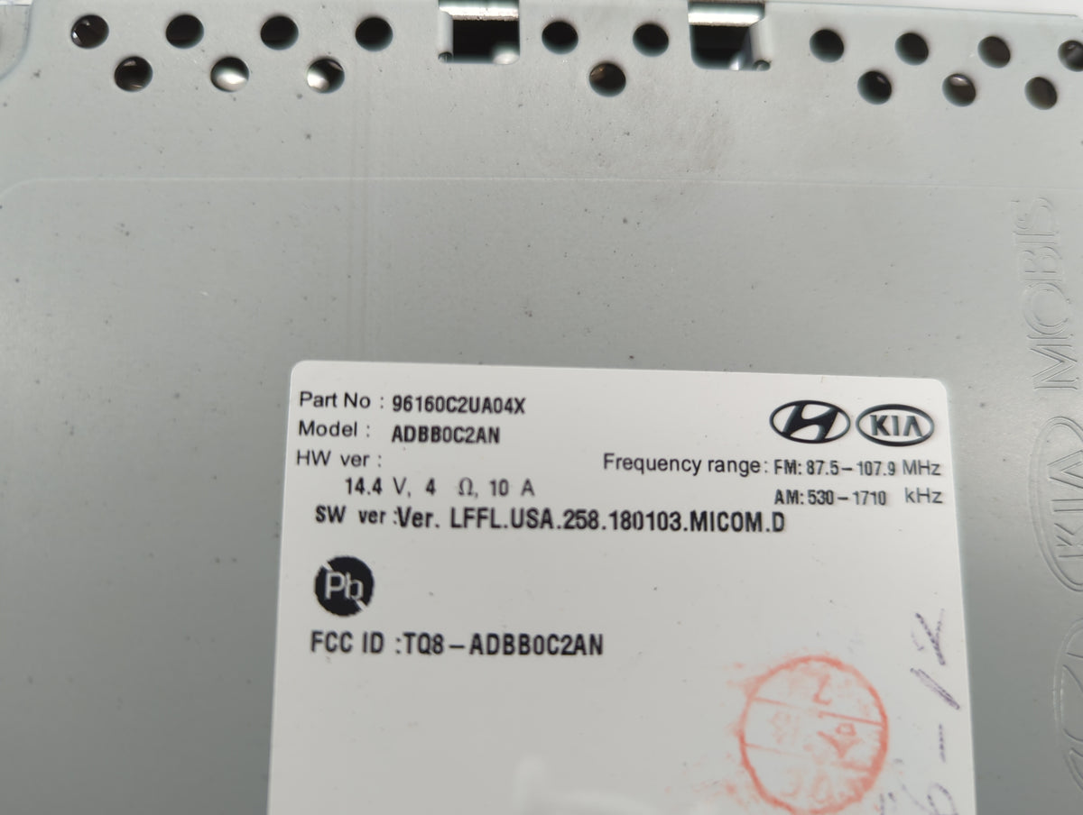2019 Hyundai Sonata Information Display Screen 1501522 - Oemusedautoparts1.com