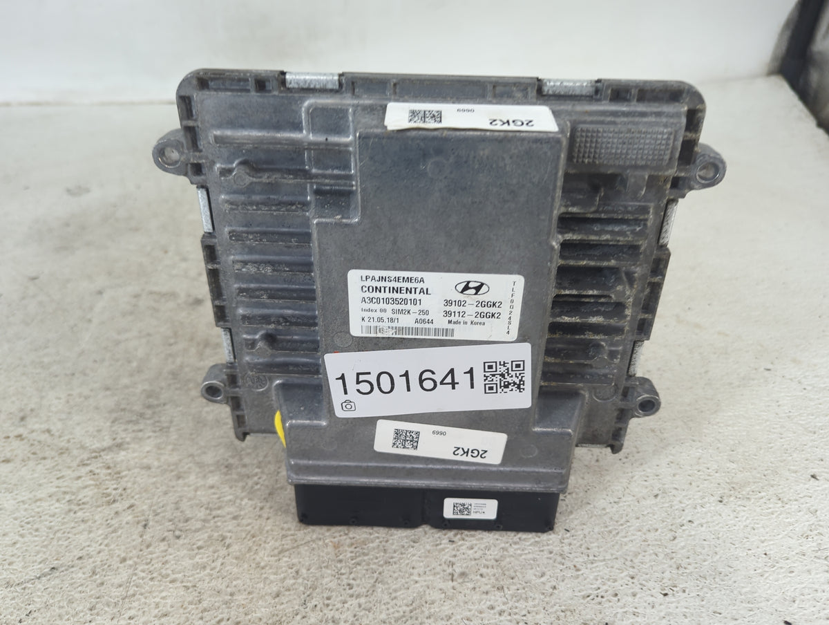 2018-2019 Hyundai Sonata PCM Engine Control Computer ECU ECM PCU OEM P/N:39102-2GGK2 39112-2GGK2 Fits Fits 2018 2019 OEM Use
