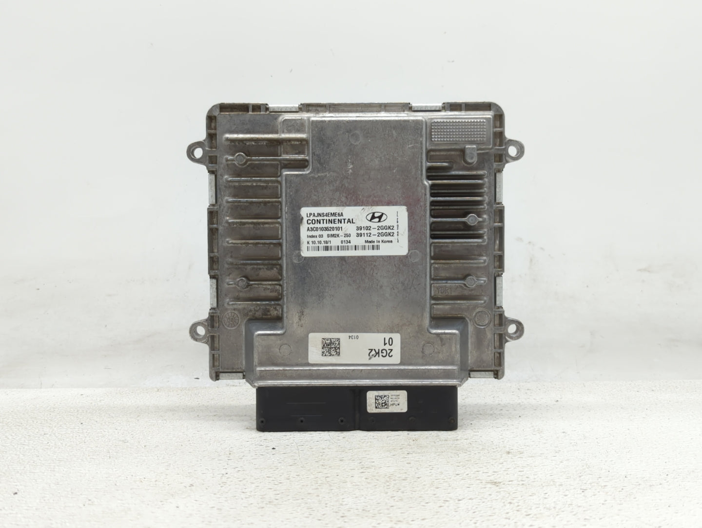 2018-2019 Hyundai Sonata PCM Engine Control Computer ECU ECM PCU OEM P/N:39102-2GGK2 39112-2GGK2, 39102-2GGJ0 Fits Fits 2018