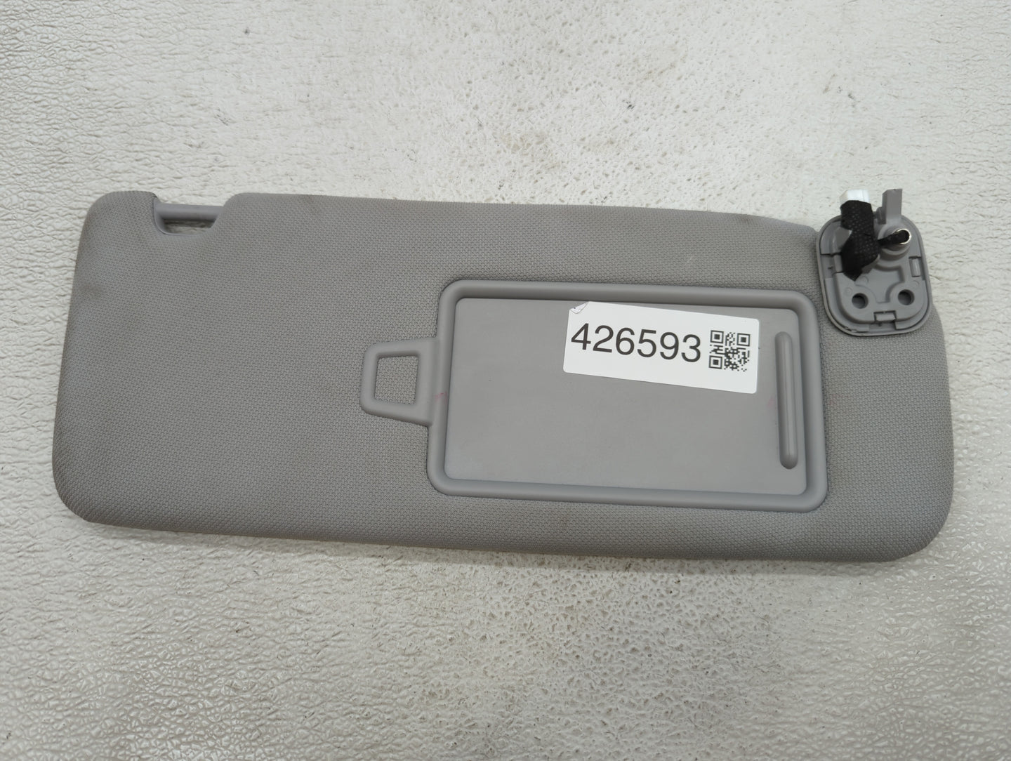 2016-2019 Hyundai Sonata Sun Visor Shade Replacement Passenger Right Mirror Fits Fits 2016 2017 2018 2019 OEM Used Auto Part