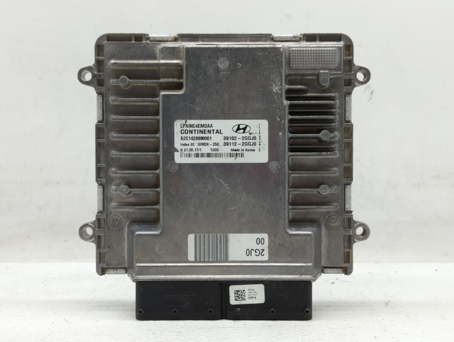 2018-2019 Hyundai Sonata PCM Engine Control Computer ECU ECM PCU OEM P/N:39112-2GGK5 39102-2GGK5, 39102-2GGK2 Fits Fits 2018