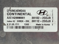 2018-2019 Hyundai Sonata PCM Engine Control Computer ECU ECM PCU OEM P/N:39112-2GGK5 39102-2GGK5, 39102-2GGK2 Fits Fits 2018